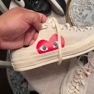 Commes des garçons converse